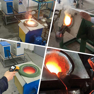 IGBT 10kg 20kg 30kg 50kg 100kg 150kg 銅 鉄の残骸 溶融 傾斜 インダクション 溶融炉