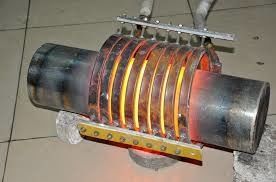 熱い鍛造材20KHZ 200kw 320Aの誘導加熱機械